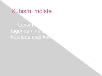 KUBISM #2