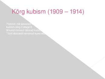 KUBISM #9