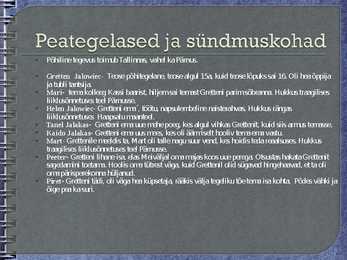 Esitlus  Peaaegu inimene #3