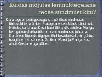 Esitlus  Peaaegu inimene #7