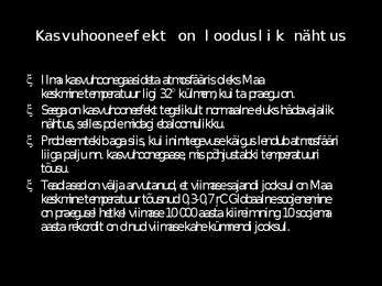 Kasvuhooneefekt #9