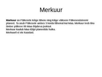 Planeedid #7