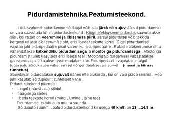 Liiklusohutus #7