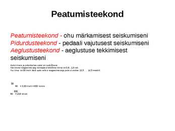 Liiklusohutus #8