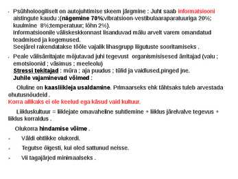 Liikluspsühholoogia #3