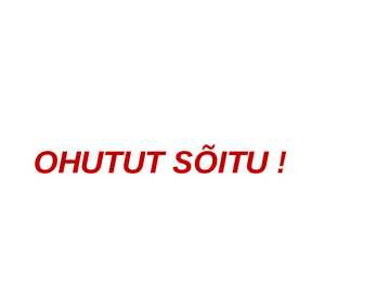 Ohutus ja turvalisus #18