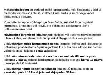 Sõiduki ja liiklus kindlustus #5