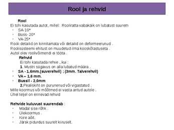 Tuled ja tehnoseisund #5
