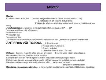 Tuled ja tehnoseisund #6