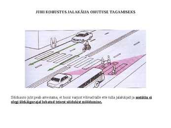 Jalakäija ja ühissõiduki eesõigused #6