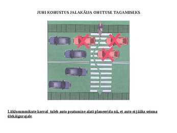 Jalakäija ja ühissõiduki eesõigused #8