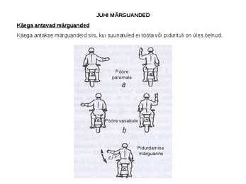 Juhi märguanded #3
