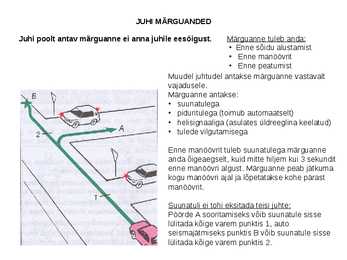 Juhi märguanded