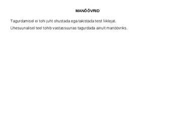 Manöövrid #12