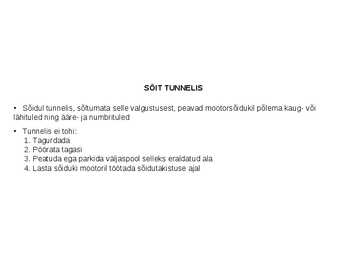 Sõitjate ja veoste vedu-kiirtee-tunnel ning õueala #8