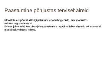 Kloostrid ja kloostrielu #10