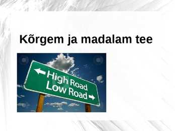 Goleman kõrgem ja madalam tee sotsiaalne intelligentsus