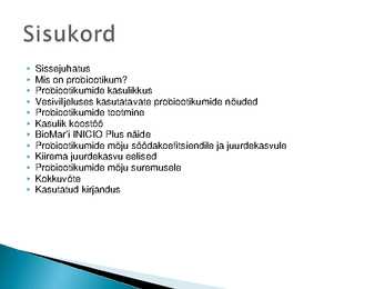 Probiootikumid vesiviljeluses #2