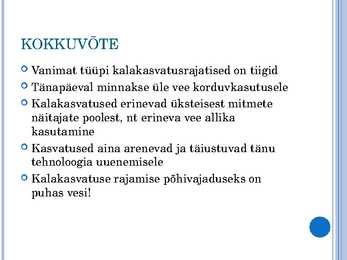 Vikerforellikasvanduse ülesehitus #14