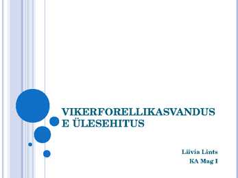 Vikerforellikasvanduse ülesehitus