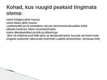 Vajumis- ja temperatuurivuukide ladumine #5