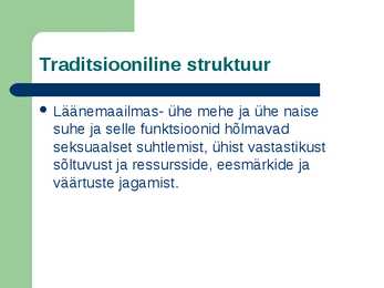 Abiellumise tavad ning abiellumise mõiste #3