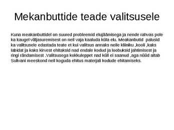 Viimased koopainimesed-mekanbutid- #8