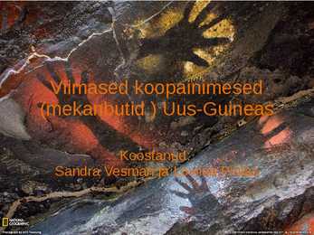 Viimased koopainimesed-mekanbutid-