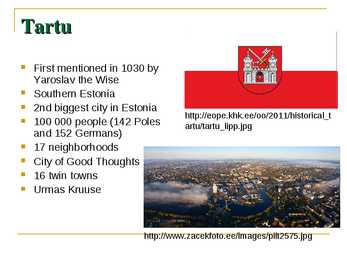 The tour of Tartu #2