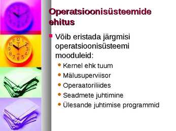 Arvuti operatsioonisüsteem #5