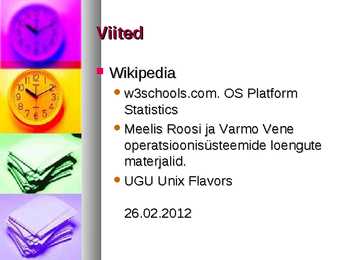 Arvuti operatsioonisüsteem #6