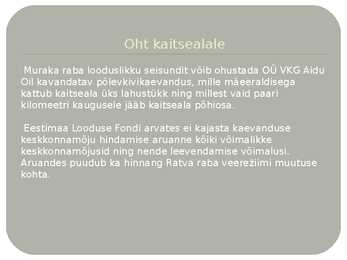 Muraka looduskaitseala #6