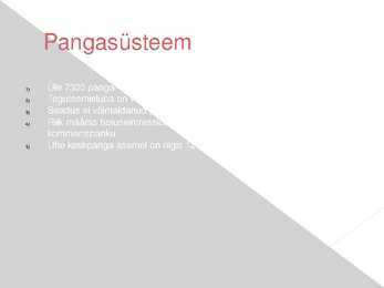 USA finantssüsteem esitlus #5