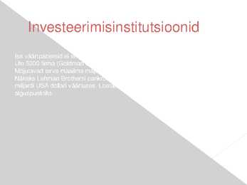 USA finantssüsteem esitlus #9