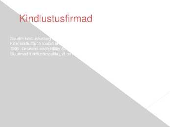 USA finantssüsteem esitlus #10