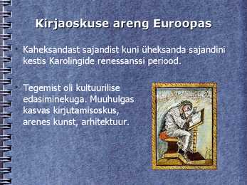 Kirjaoskuse arengust Euroopas #14