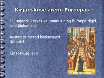 Kirjaoskuse arengust Euroopas #15