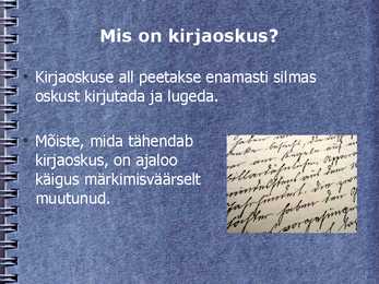 Kirjaoskuse arengust Euroopas #3