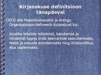Kirjaoskuse arengust Euroopas #4