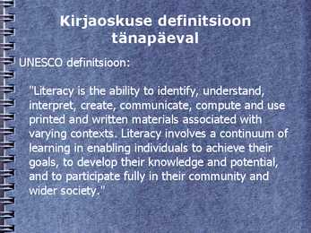 Kirjaoskuse arengust Euroopas #5