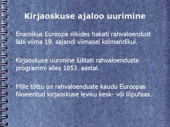 Kirjaoskuse arengust Euroopas #7