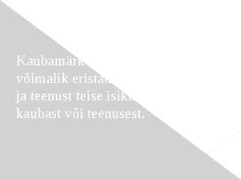 KAUBAMÄRGID #2