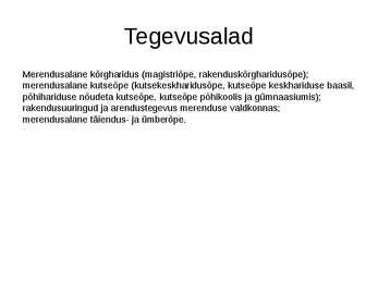Eesti Mereakadeemia #11