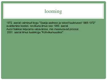 Paul-Eerik Rummo biograafia ja looming #7