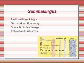 Gammakiirgus #3
