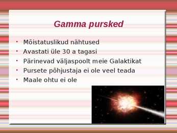 Gammakiirgus #5