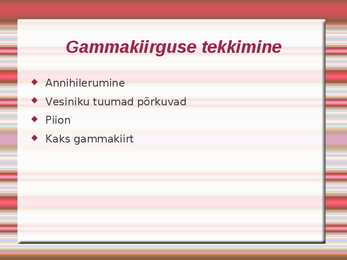 Gammakiirgus #6
