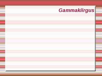 Gammakiirgus