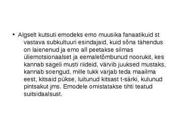 Emod #2