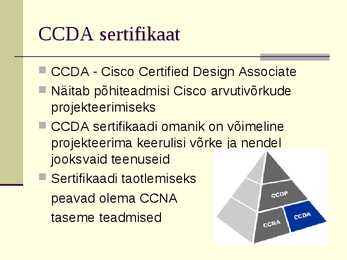 Cisco sertifikaadid #5